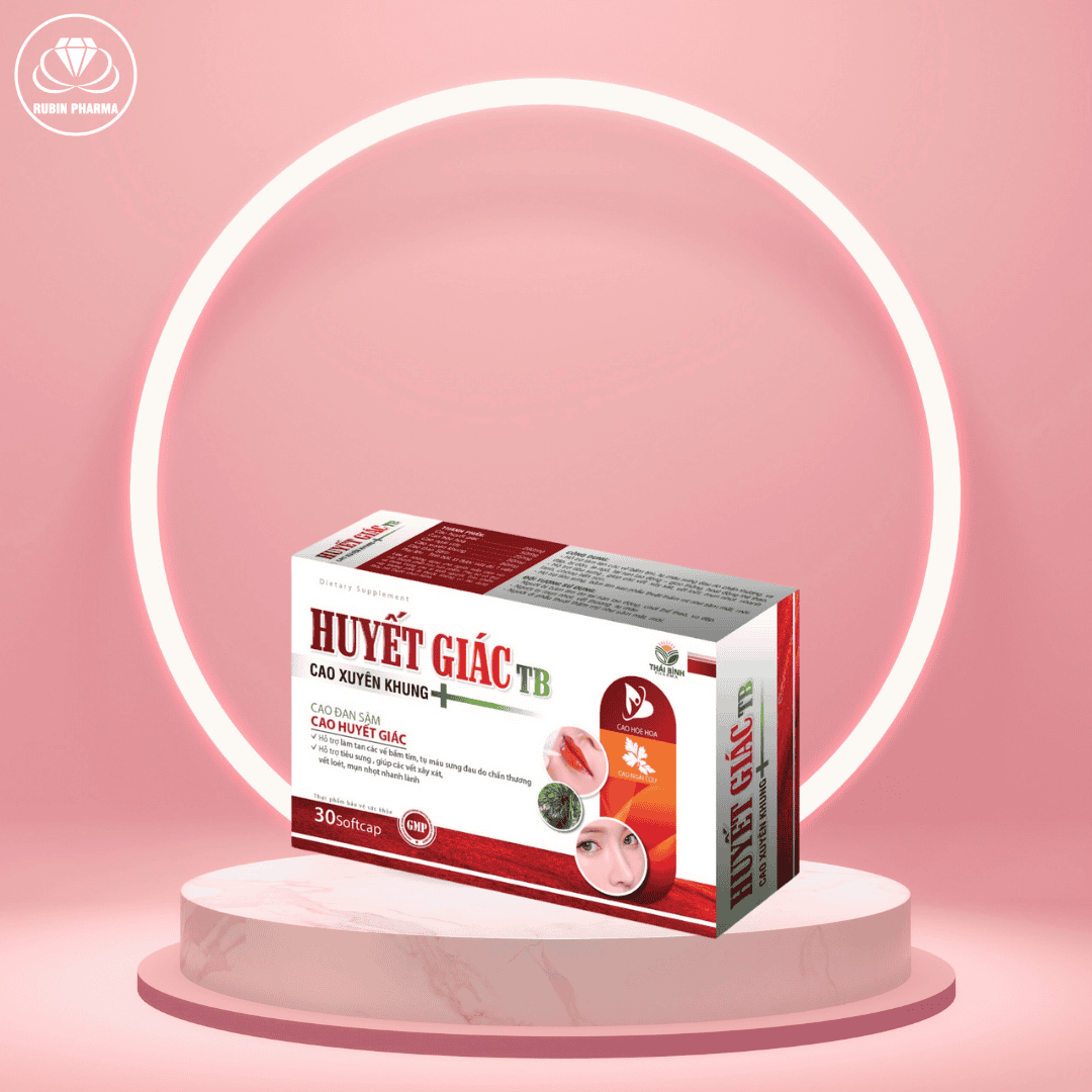HUYẾT GIÁC TB (Hộp 3 Vỉ X 10 Viên) 1 Huyet giac