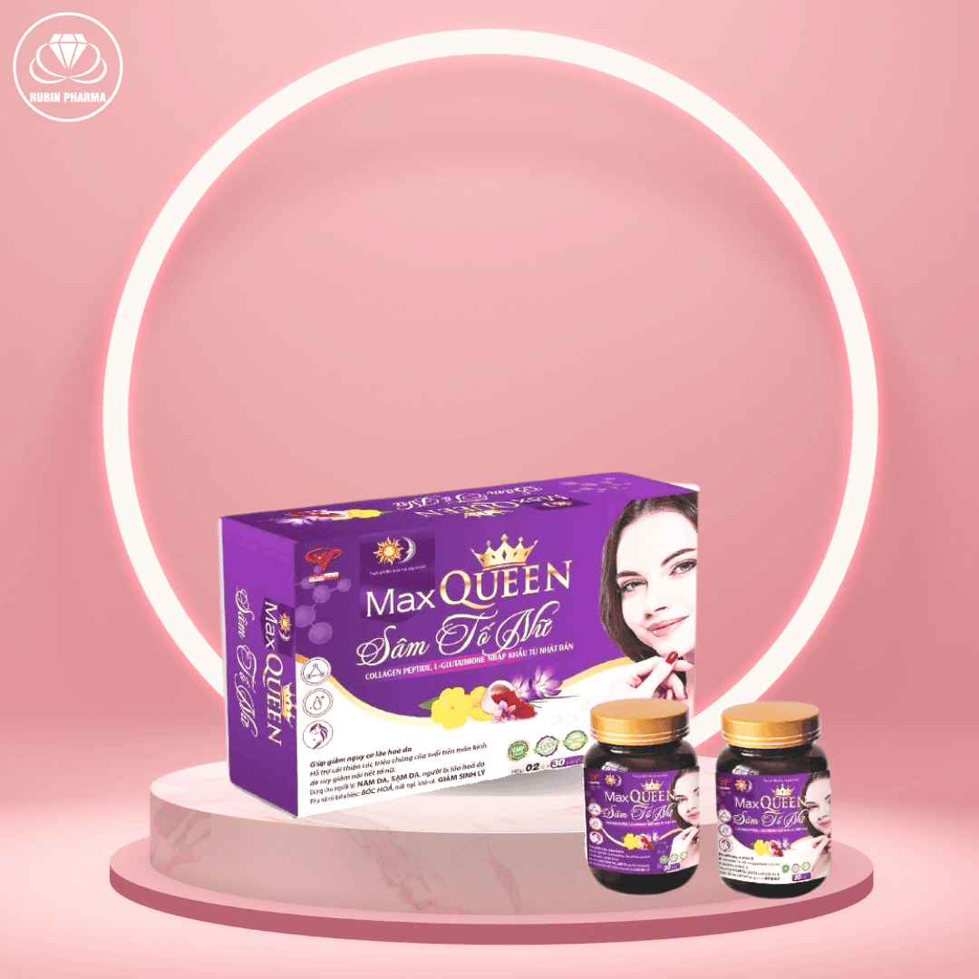 HỖ TRỢ TĂNG CƯỜNG NỘI TIẾT TỐ NỮ MAX QUEEN SÂM TỐ NỮ 1 Max queen