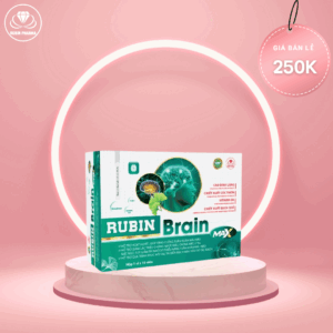 BỔ NÃO RUBIN BRAIN MAX (HỘP 5 VỈ x 10 VIÊN)