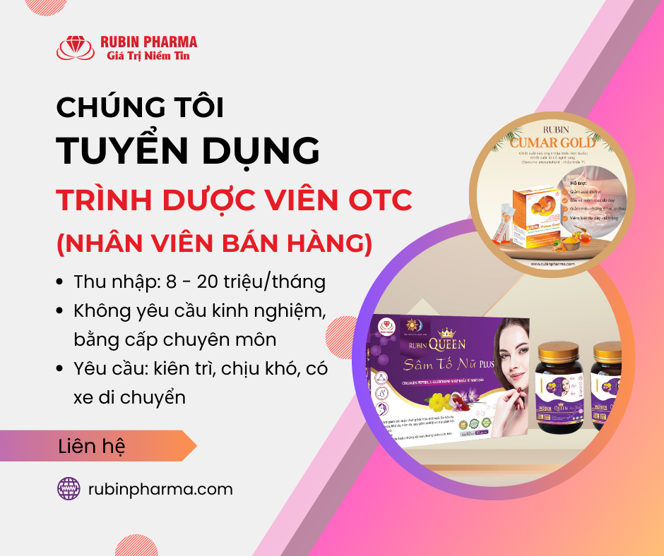 tuyen dung trinh duoc vien otc sales thi truong ban hang tai cac quay thuoc nha thuoc 66bcc198afb27