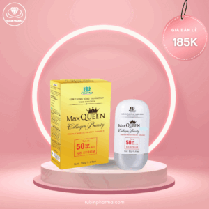 KEM CHỐNG NẮNG THUẦN CHAY MAX QUEEN 50g