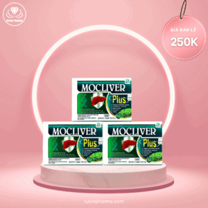 GIẢI ĐỘC GAN MOCLIVER PLUS (Hộp 5 Vỉ X 12 Viên)