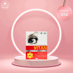 DUNG DỊCH NHỎ MẮT VITAN (Lọ 13ml)