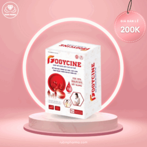 SẮT ỐNG FOGYCINE HỘP CỨNG (HỘP 20 ỐNG)
