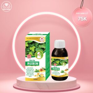 SIRO HO RUBIN TRẮNG (chai 120ml)