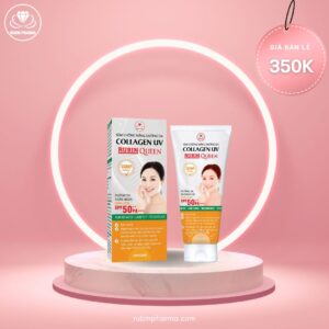 Kem chống nắng dưỡng da Collagen UV Rubin Queen